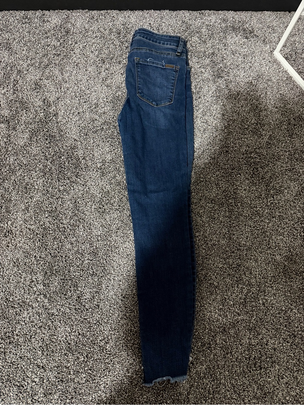 Ellie Dark Blue Skinny Jeans - Picture 3 of 3